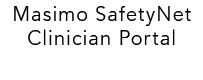 Masimo SafetyNet Clinician Portal