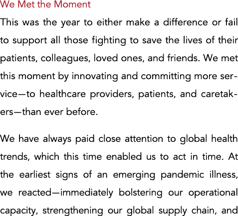 We Met the Moment This was the year to either make a difference or fail to support all those fighting to save the liv   