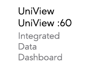 UniView UniView :60 Integrated Data Dashboard