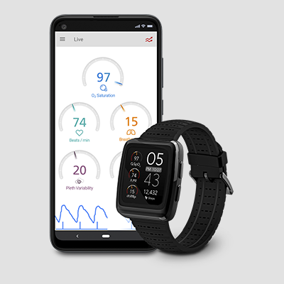 Masimo W1 watch with app