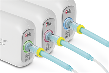 light indicators on the NomoLine ISA gas analyzers