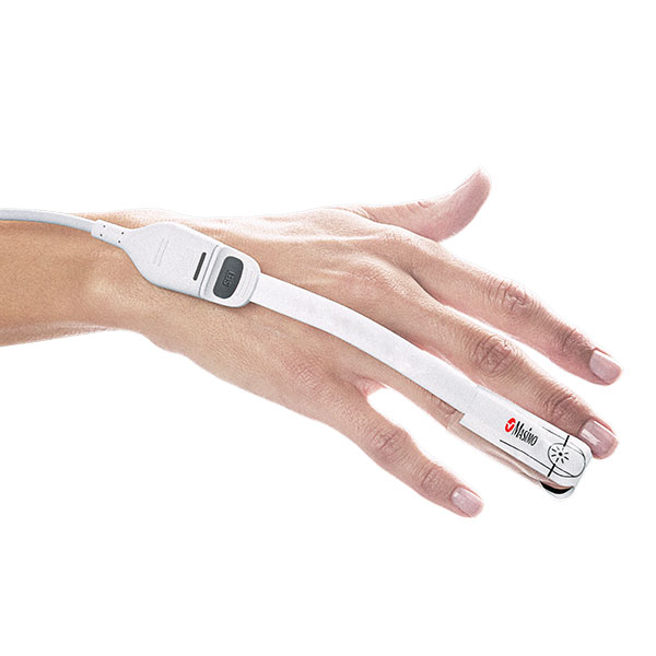 Masimo - RD Set Sensor Applied to Adult hand